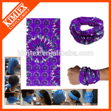 Outdoor printed tube seamless custom head bandana